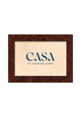 Brown Wooden Photo Frame 7x5" - Casa by Josephine Jenno