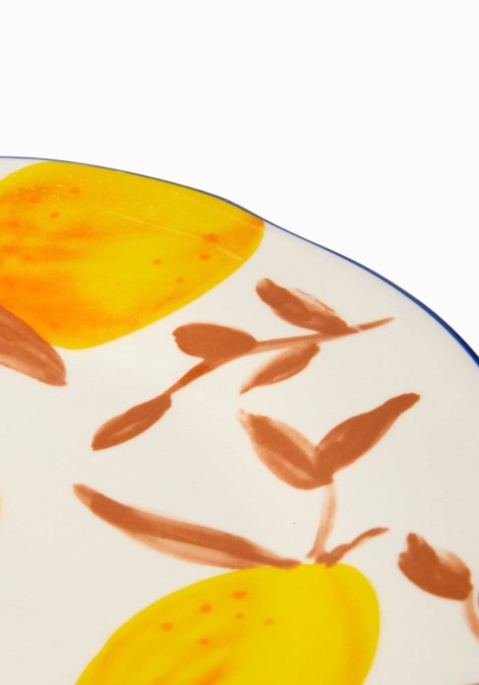 Buds in May Lunch Plates After Matisse - Set of 4 - Casa by Josephine Jenno