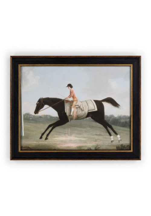 Vintage Racing Day Glory Horse Prints