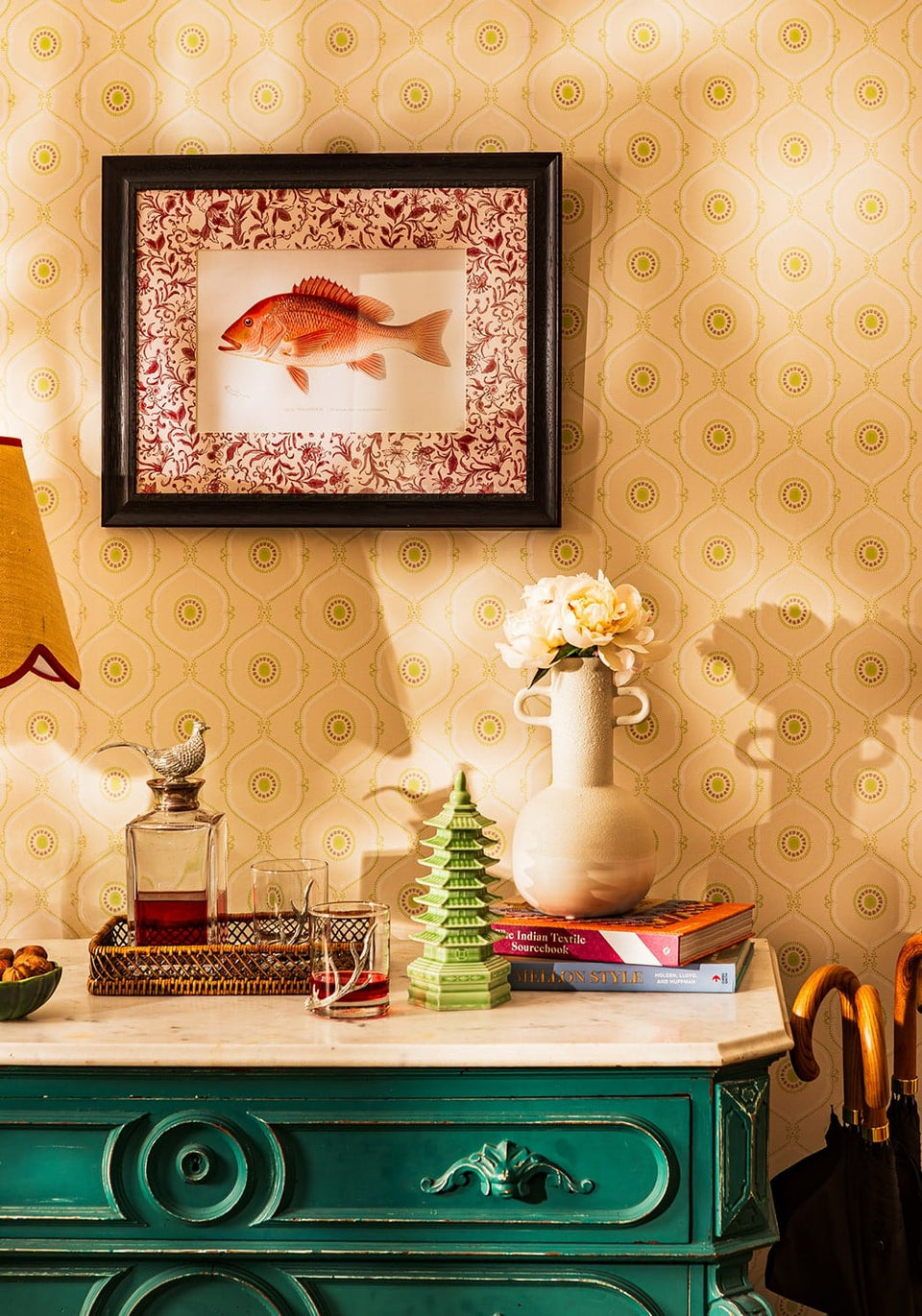 Camelot's Vintage Fish Study I - Casa by Josephine Jenno