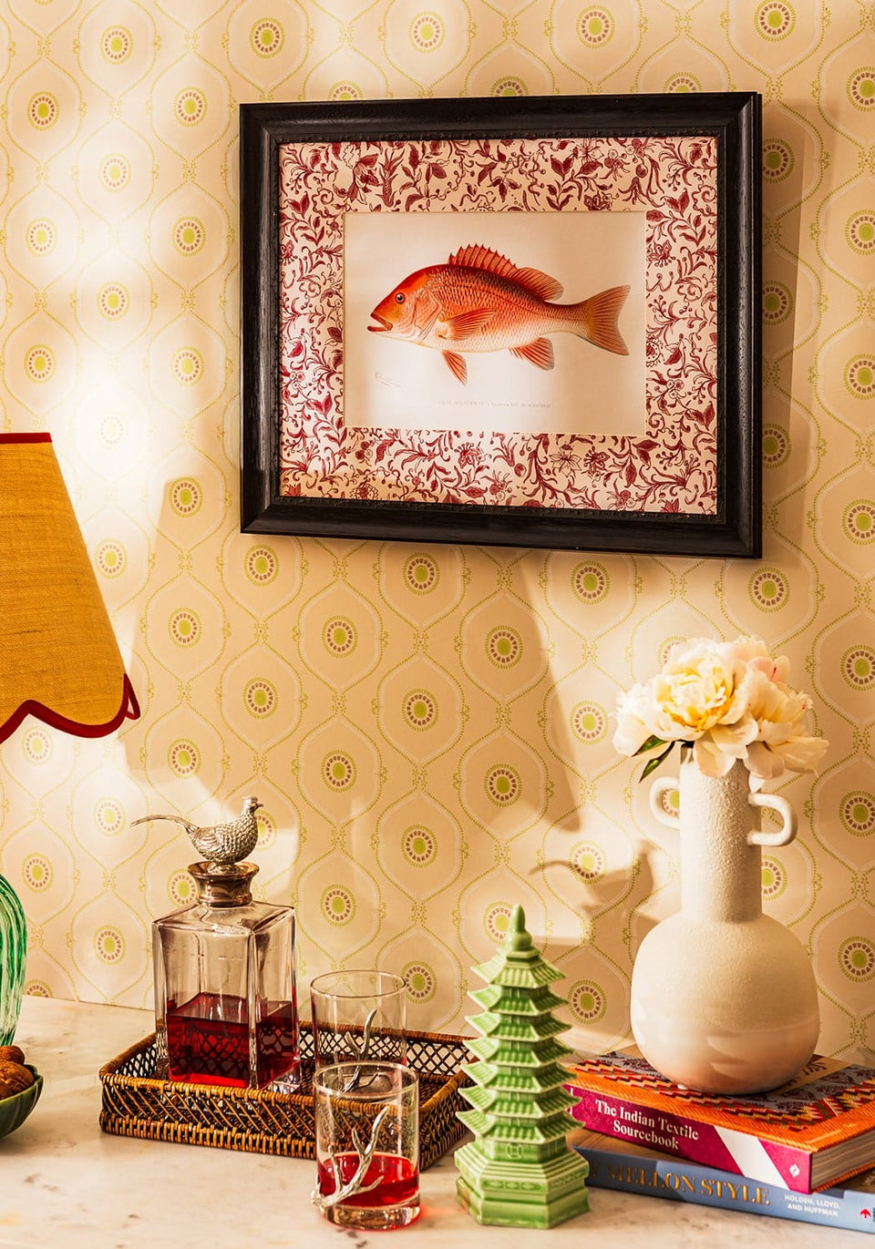 Camelot's Vintage Fish Study I - Casa by Josephine Jenno