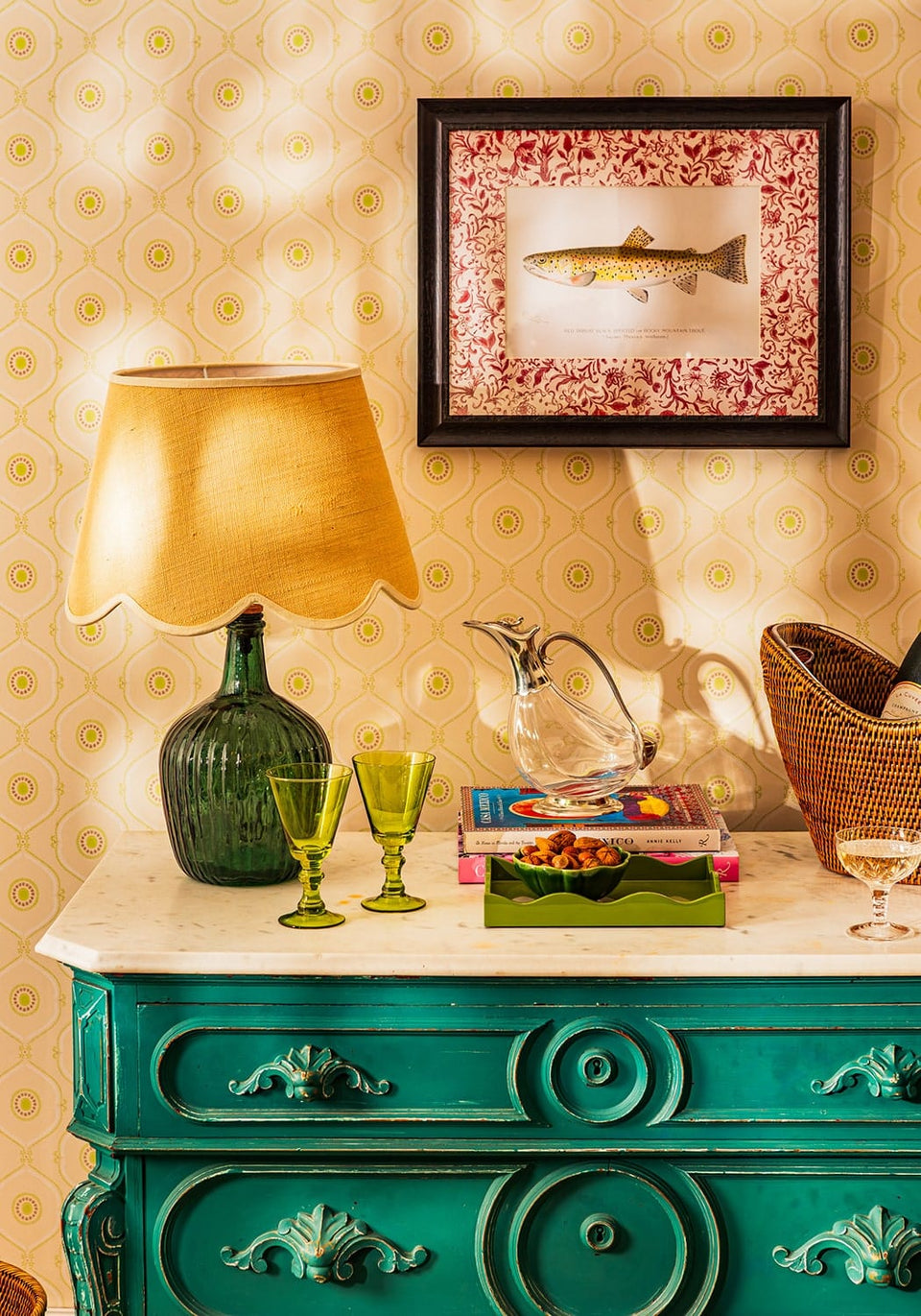 Camelot's Vintage Fish Study II - Casa by Josephine Jenno