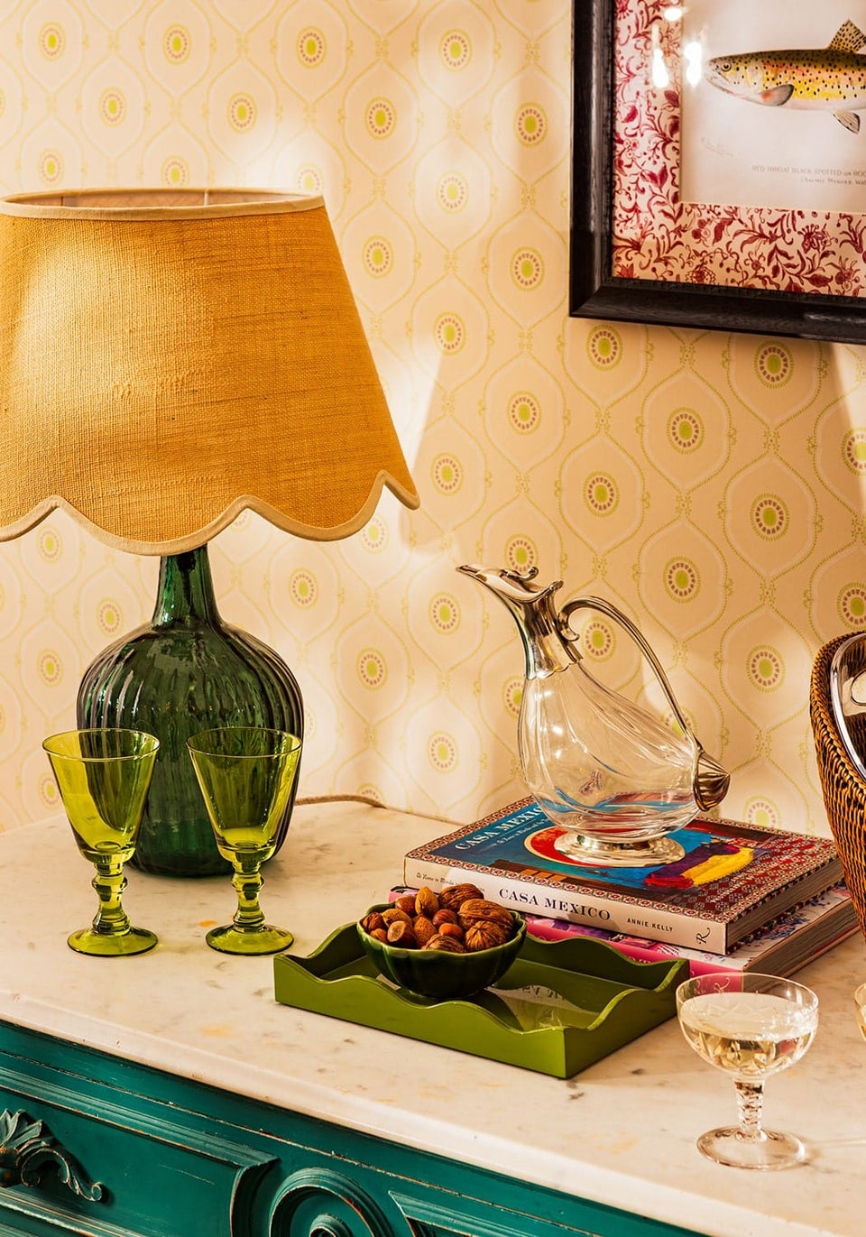 Camelot's Vintage Fish Study II - Casa by Josephine Jenno