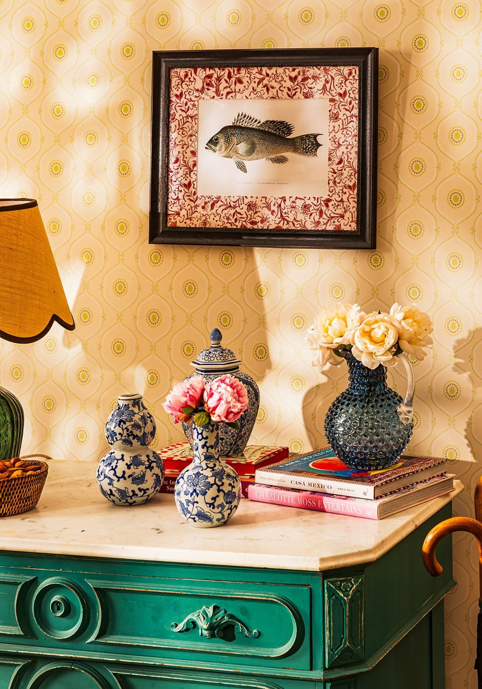 Camelot's Vintage Fish Study III - Casa by Josephine Jenno