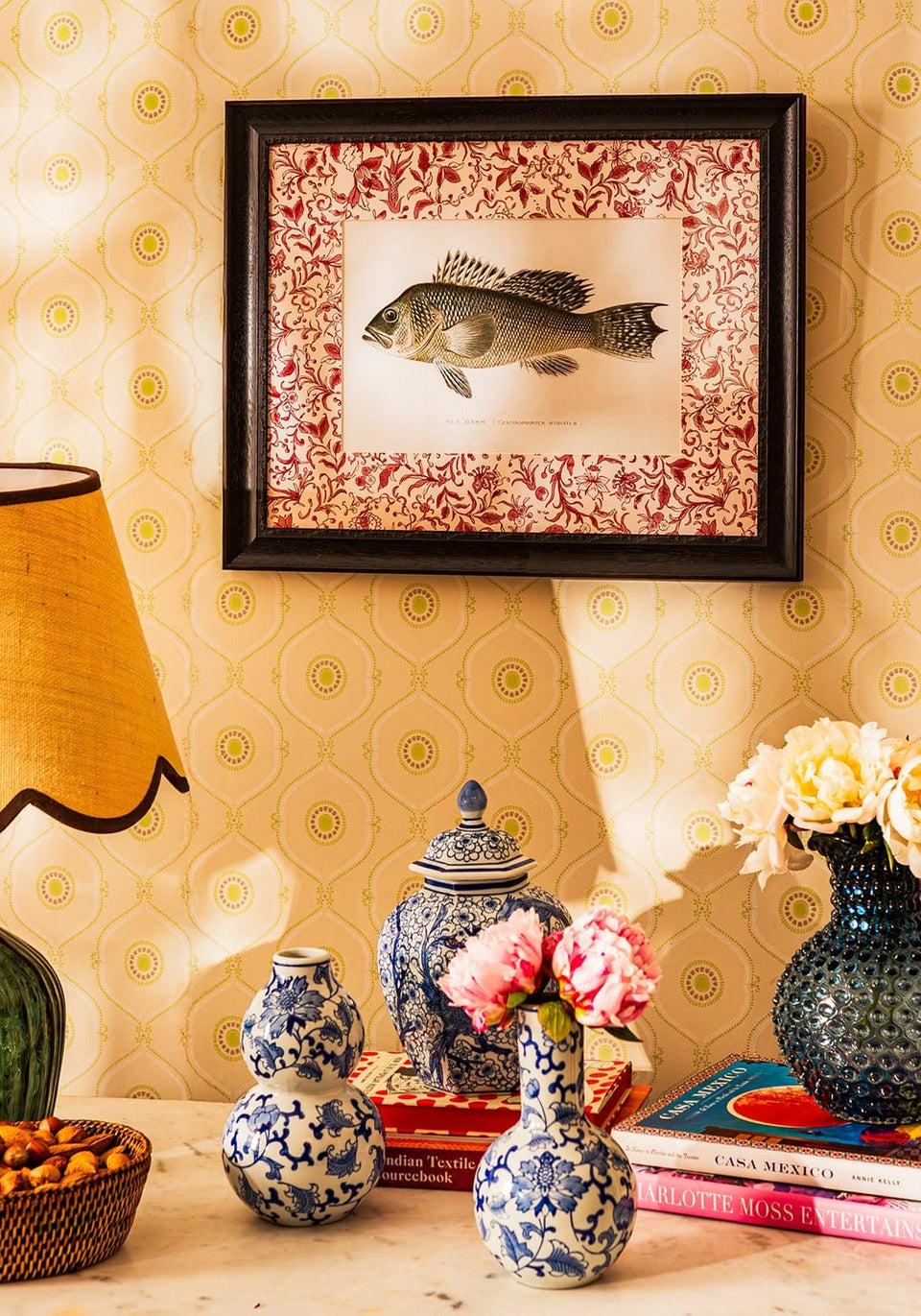 Camelot's Vintage Fish Study III - Casa by Josephine Jenno