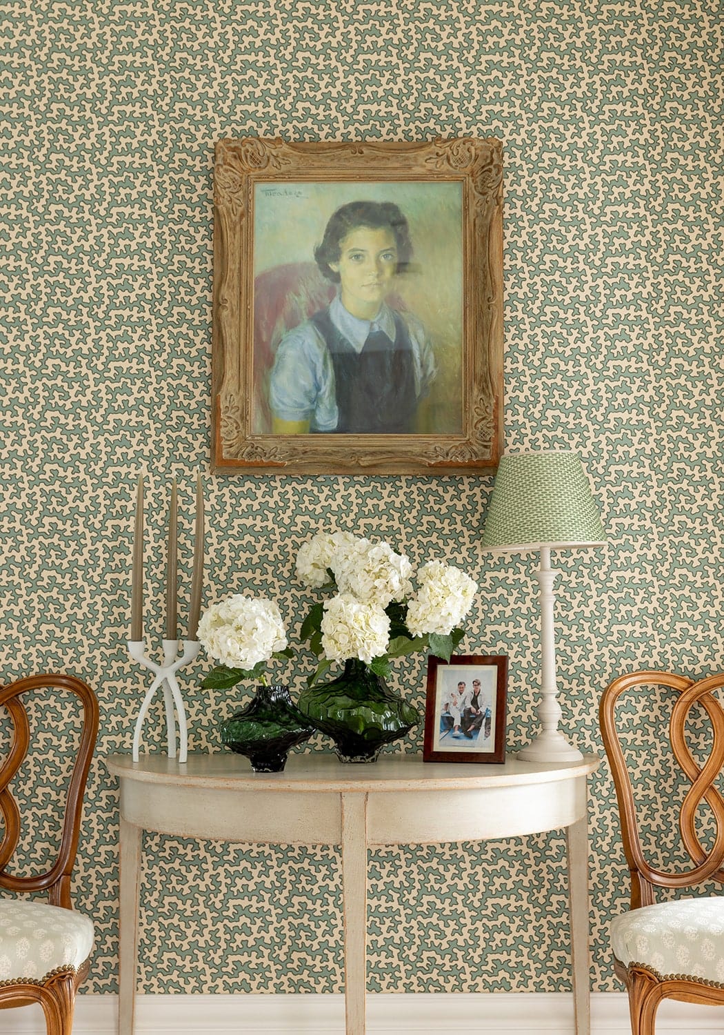 Camilla Emerald Ripple Vase - Casa by Josephine Jenno