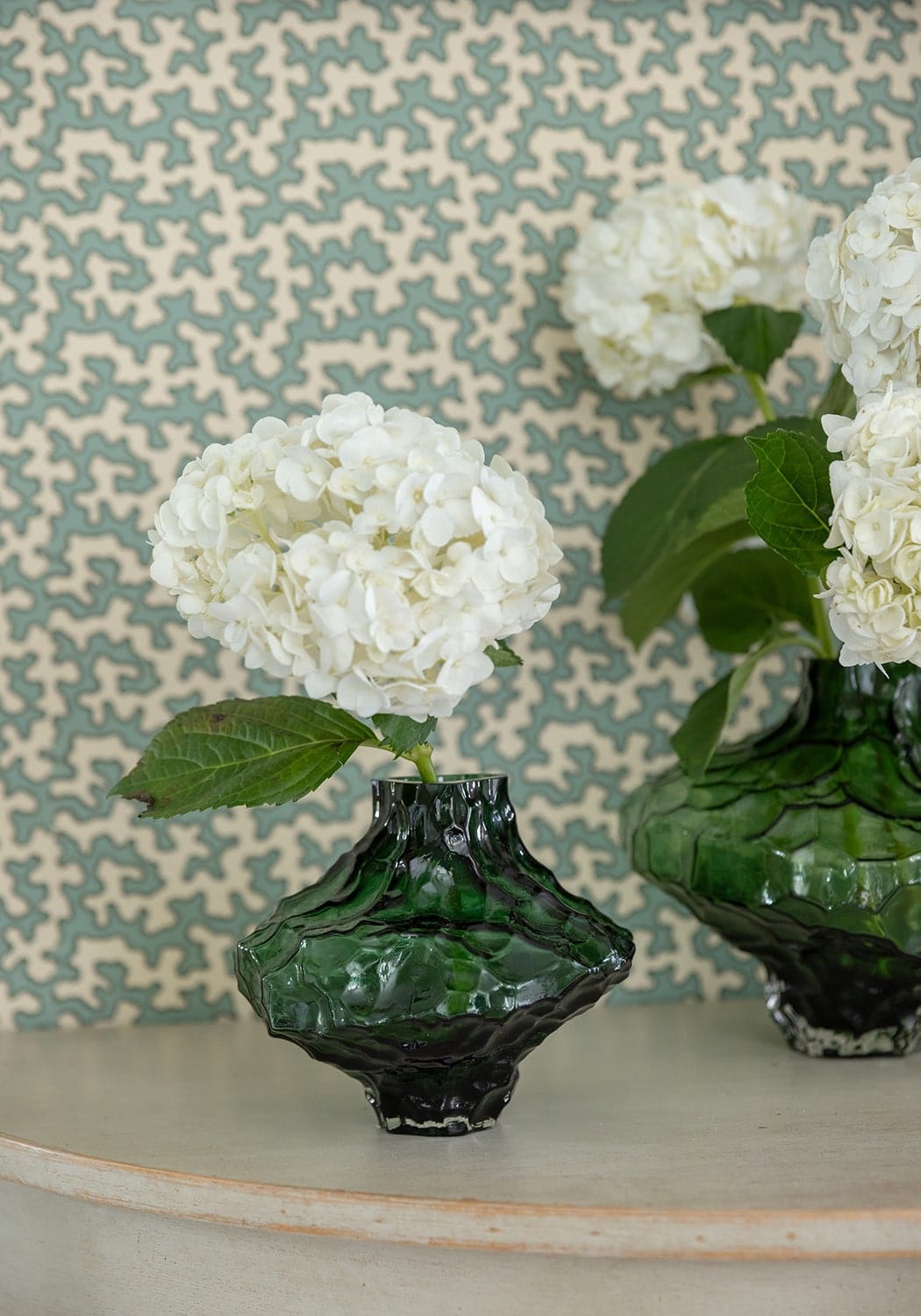 Camilla Emerald Twist Vase - Casa by Josephine Jenno