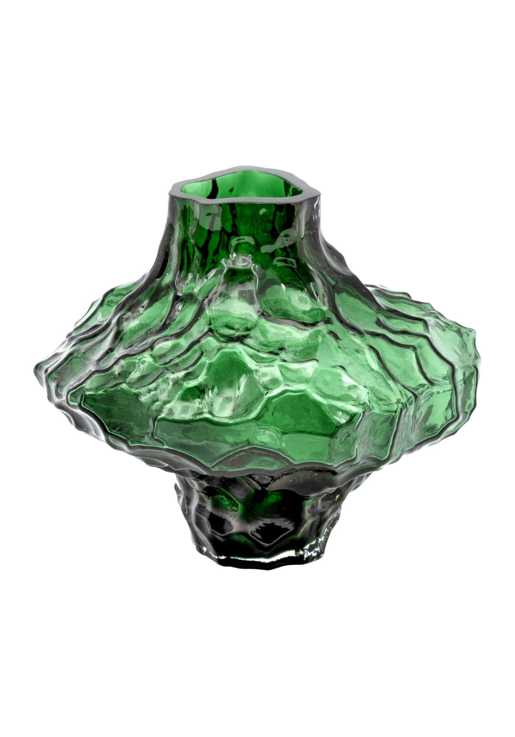 Camilla Emerald Twist Vase - Casa by Josephine Jenno