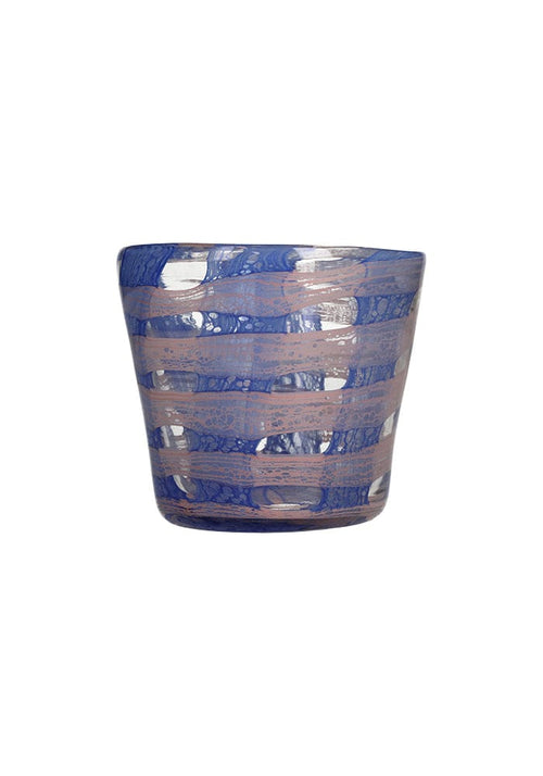 Blue Affect Candle Holder / Vase