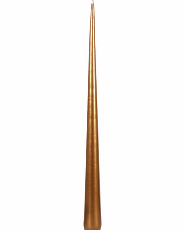 Aurora Small Slender Taper Candles - Gold