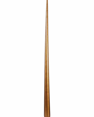 Aurora Tall Slender Taper Candles - Gold