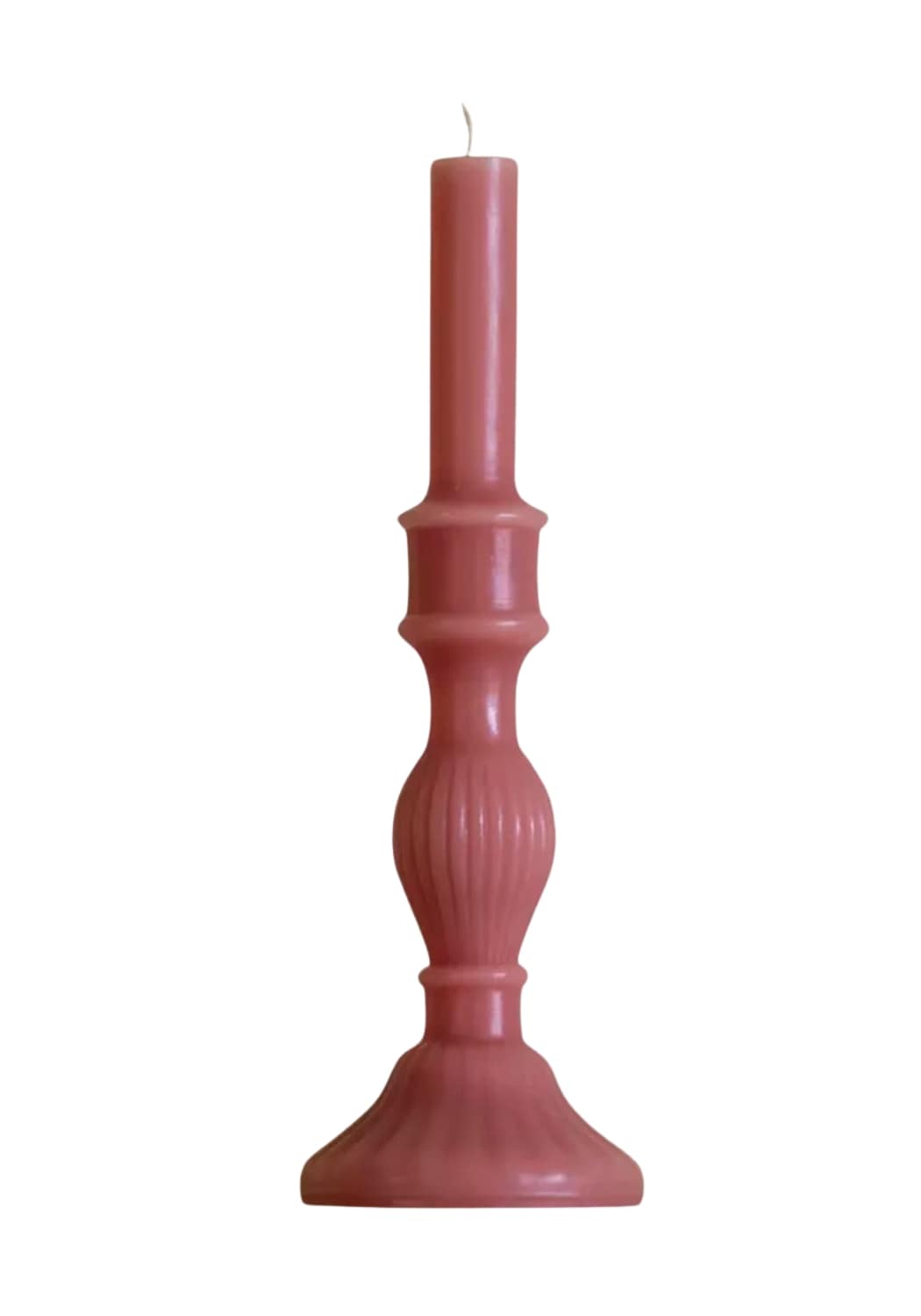 Florence Pillar Candle 26cm - Rose Set of 2