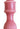 Florence Pillar Candle 32cm, a pair - Rose