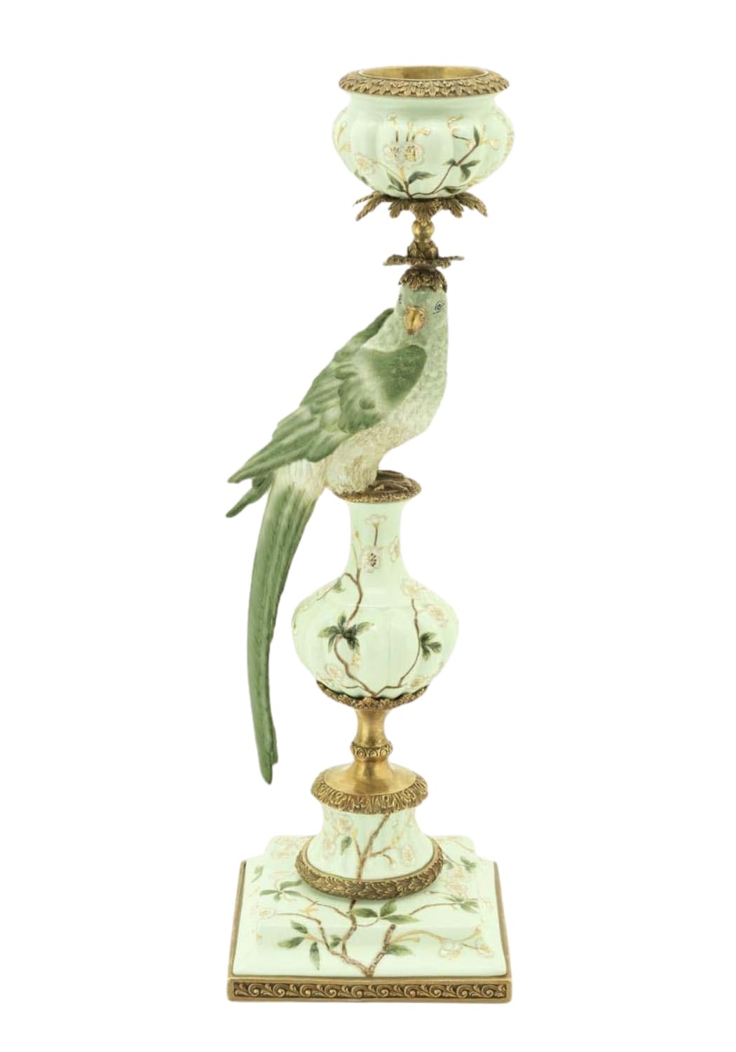 Aurora Songbird Taper Candleholder - Left