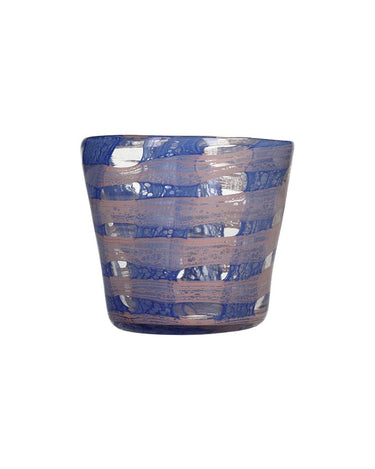 Blue Affect Candle Holder