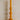 Candlestick Shaped Candle Ochre Large- Set of 2