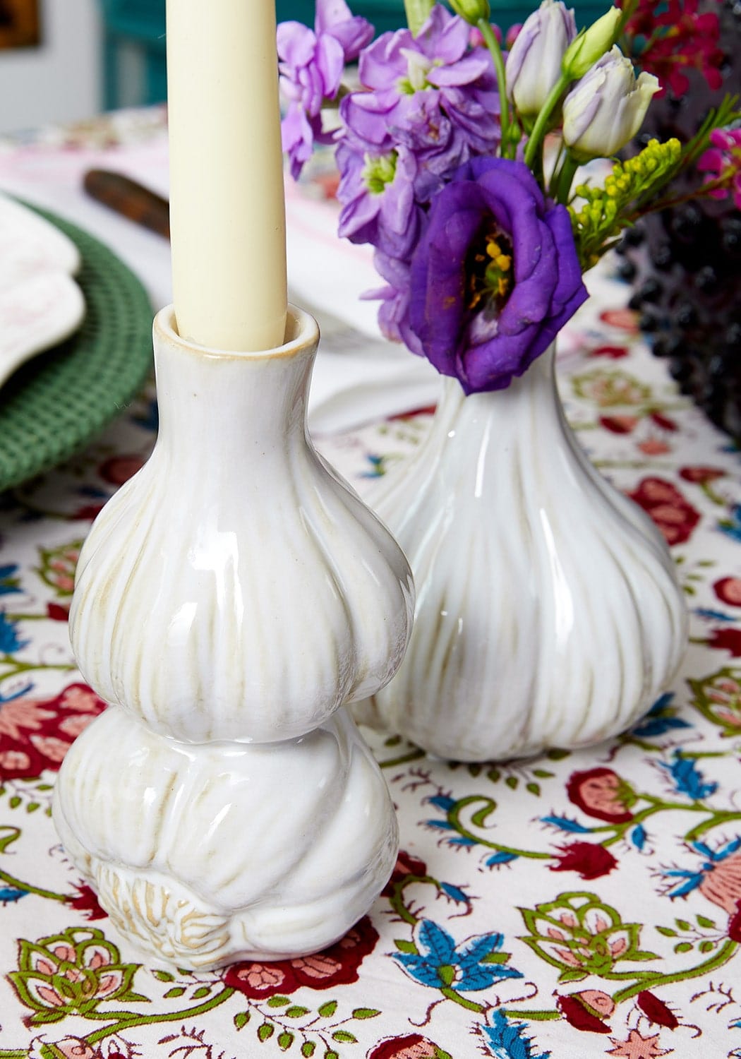 Candles Holders Garlic Glam Candle Duo