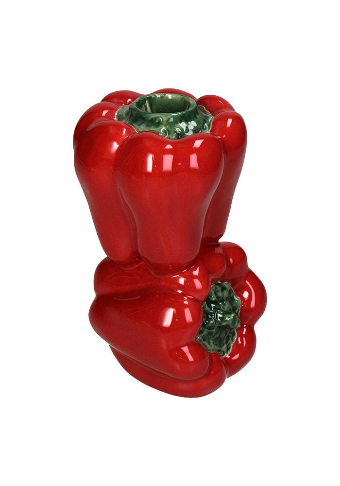 Red Bell Peppers Candle Holder