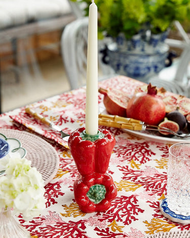 Candles Holders Red Bell Peppers Candle Holder