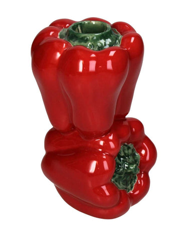 Candles Holders Red Bell Peppers Candle Holder