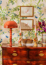Rosy Parrot Candlestick