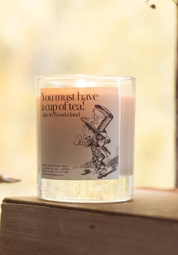 Mad Hatter Alice in Wonderland Candle Gift