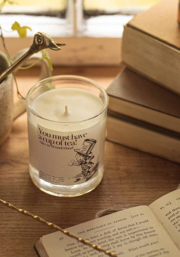 Mad Hatter Alice in Wonderland Candle Gift