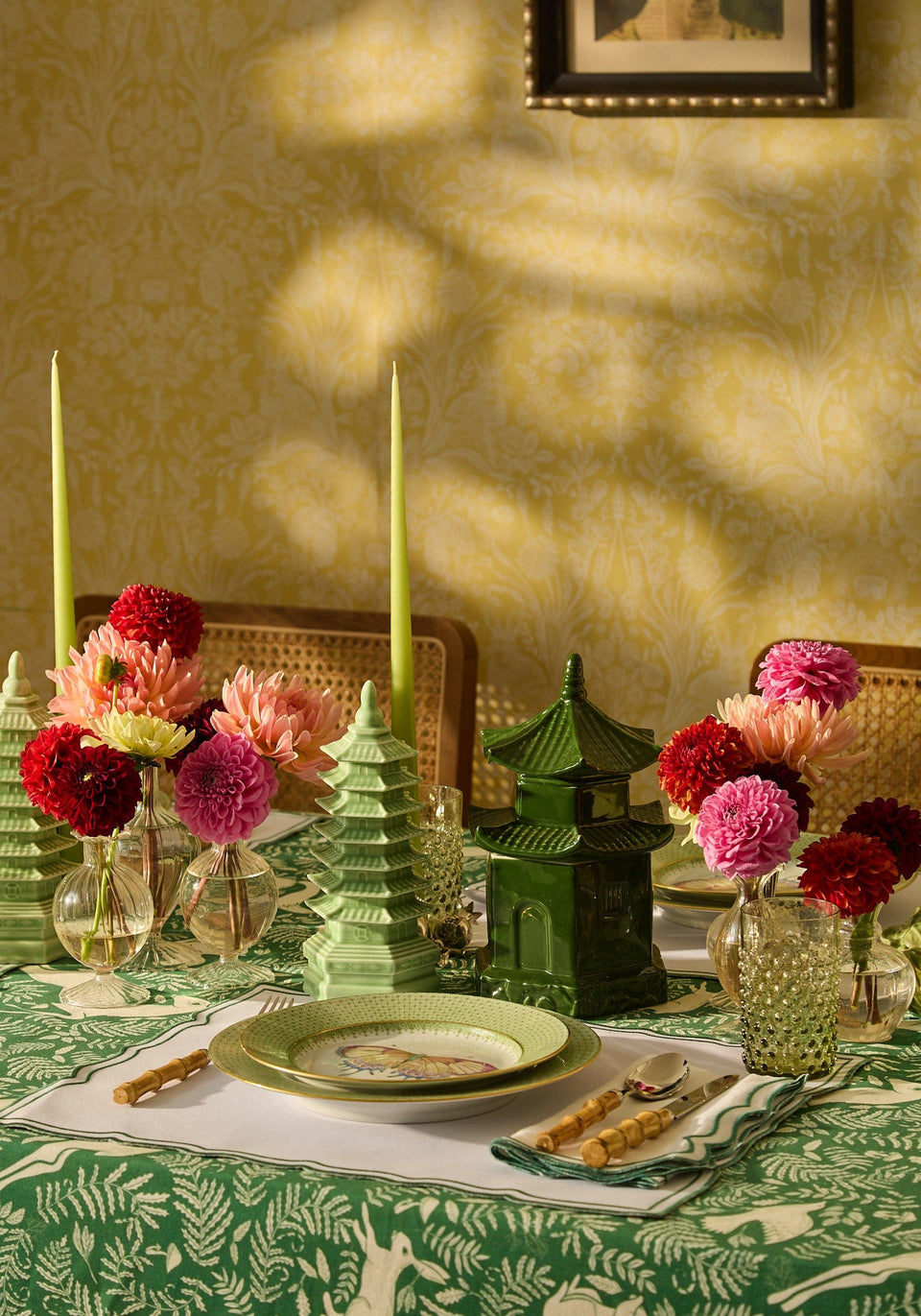 Candles Olivia's Apple Bite Large Taper Candles