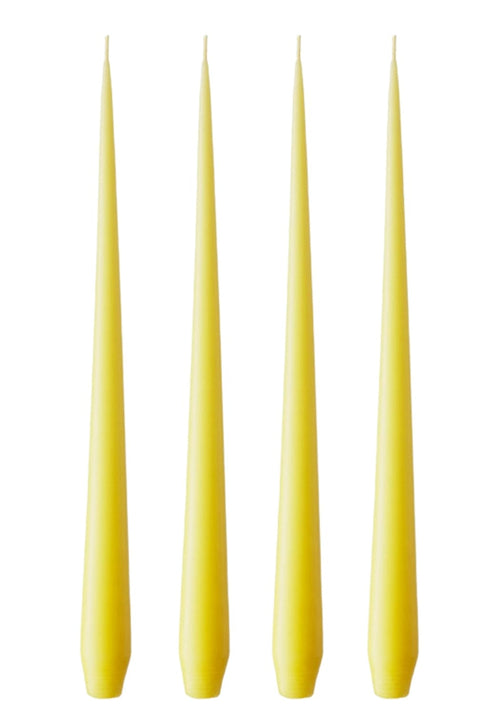 Olivia's Lemon Drop Large Taper Candles