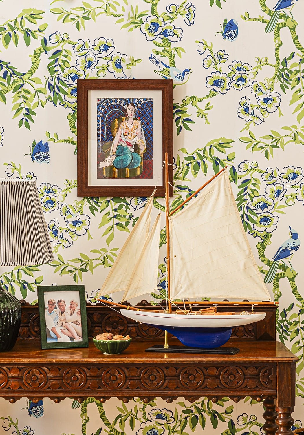 Cape Cod Twin - Masted Schooner Model - Casa by Josephine Jenno