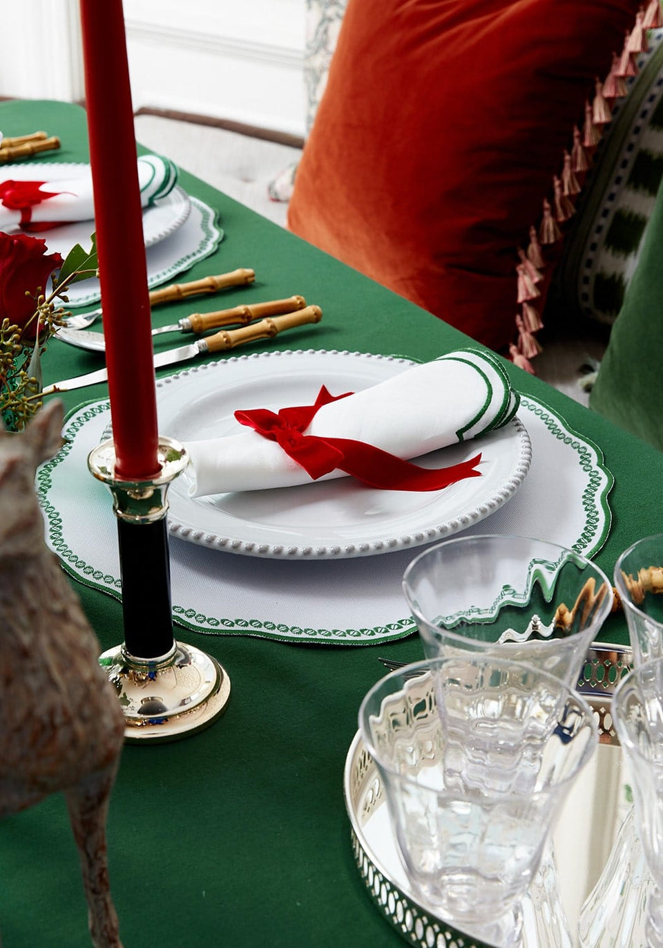 Carson's Classic Pair of Candle Holders - Casa by Josephine Jenno