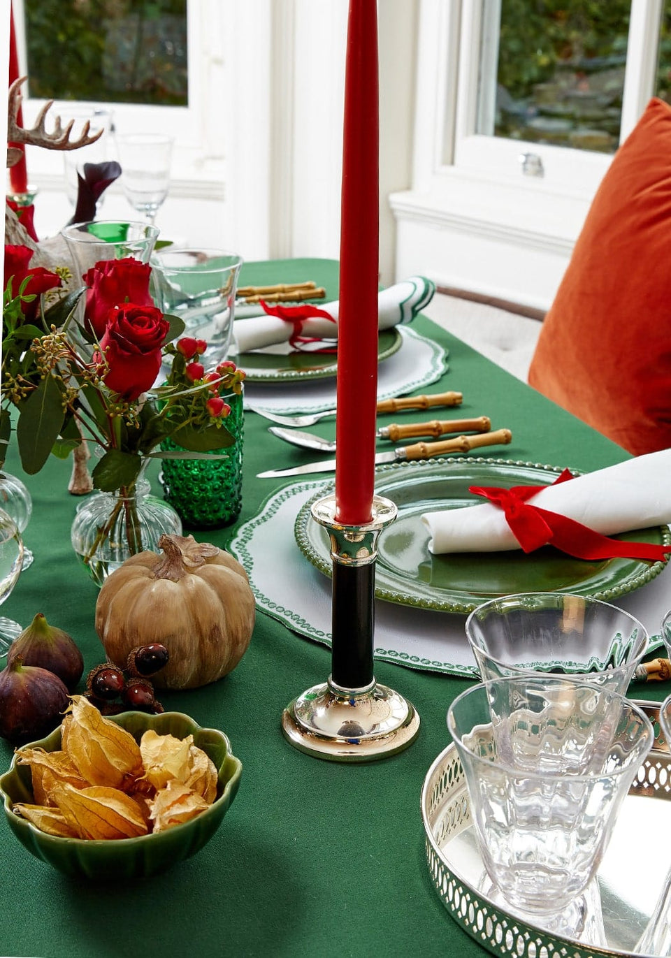 Carson's Classic Pair of Candle Holders - Casa by Josephine Jenno