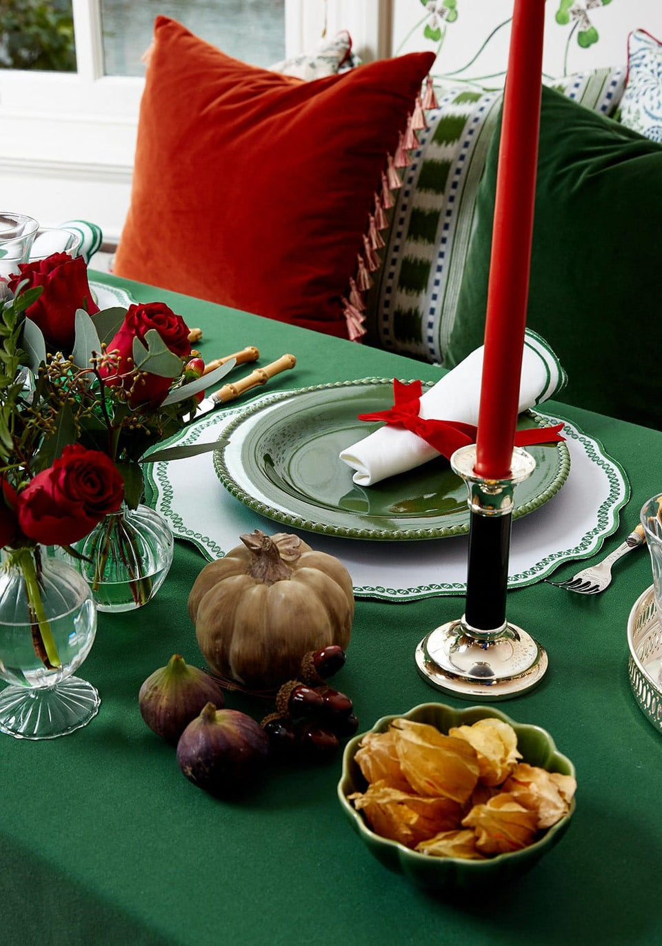 Carson's Classic Pair of Candle Holders - Casa by Josephine Jenno