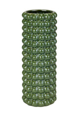 Carved Rhythm Umbrella Stand - Green - Casa by Josephine Jenno