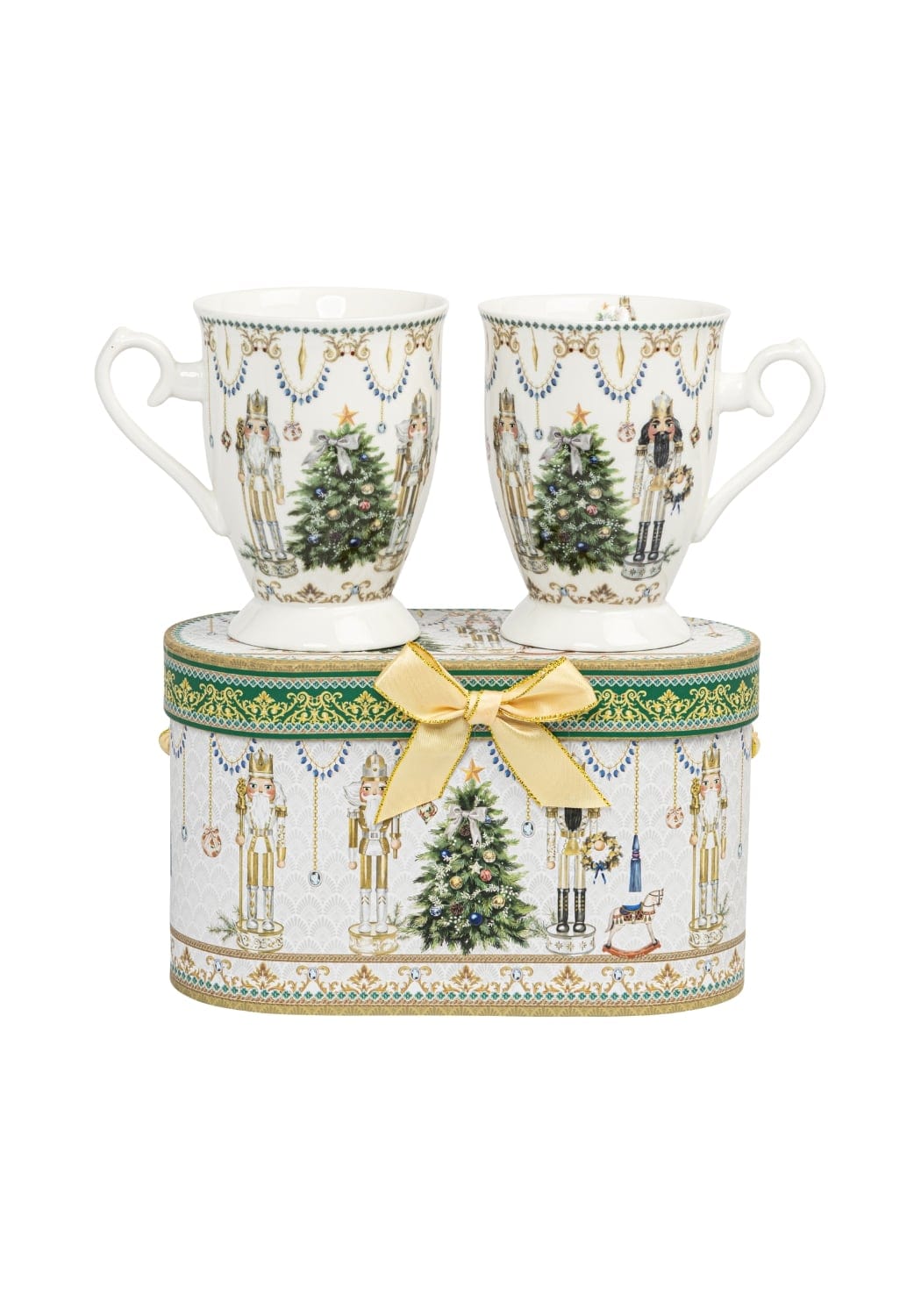 Celeste Yuletide Elegance Tea Cups