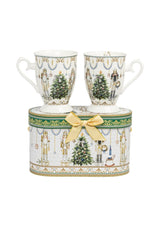 Celeste Yuletide Elegance Tea Cups