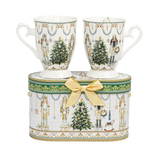 Celeste Yuletide Elegance Tea Cups