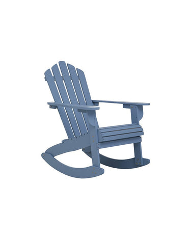 Burfort Wooden Chair in Blue