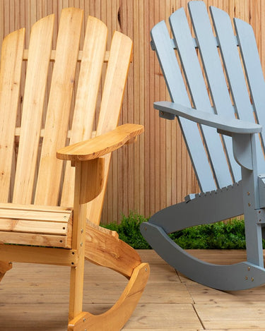 Burfort Wooden Chair in Blue