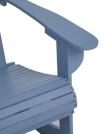 Burfort Wooden Chair in Blue