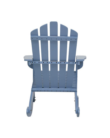 Burfort Wooden Chair in Blue