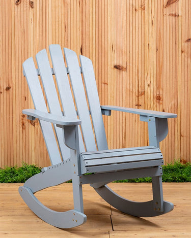 Burfort Wooden Chair in Blue