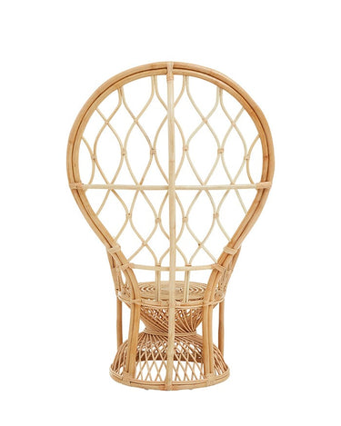 Peacock Chair in Natural Rattan