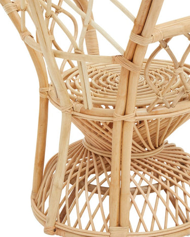 Peacock Chair in Natural Rattan