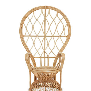 Peacock Chair in Natural Rattan