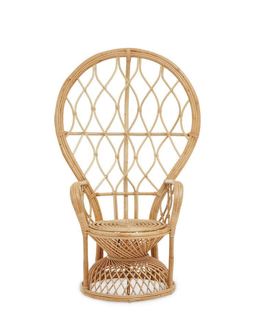 Peacock Chair in Natural Rattan