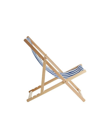 Thames Deck Chair in Blue Stripes