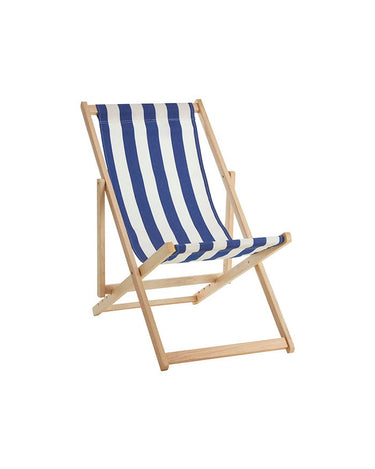 Thames Deck Chair in Blue Stripes