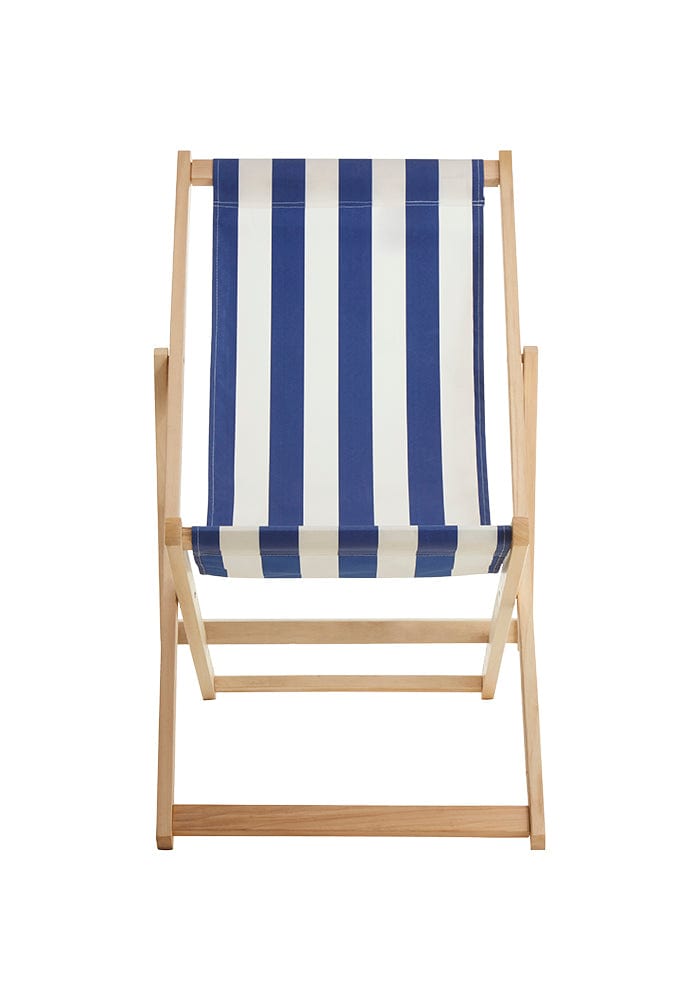 Thames Deck Chair in Blue Stripes