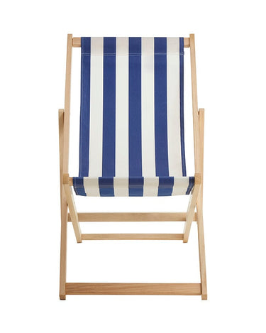 Thames Deck Chair in Blue Stripes